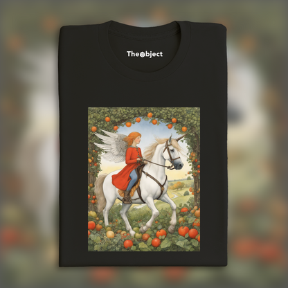 T-Shirt - Illustration capturant l'émerveillement et délicatesse de l'enfance, Licorne - 2283368098