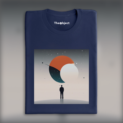 T-Shirt - Minimalist abstract art, Astronomy - 2630123579