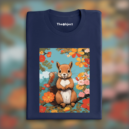 T-Shirt - Contemporary Japanese kawaii artist, Squirrel - 1676576303