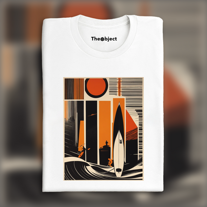 T-Shirt - Clean American, modern and nervous illustration, Kayak - 307312534