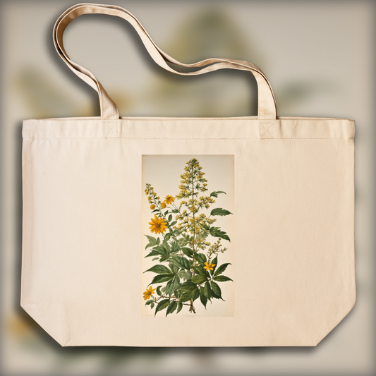 Tote bag - Herbarium, Flower - 1083400077