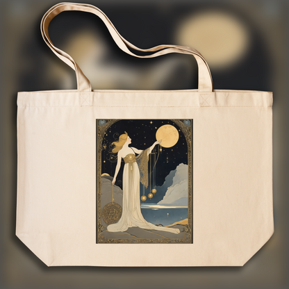 Tote bag - Children's stories from the 1930s, Astrology, libra sign - 2622745401