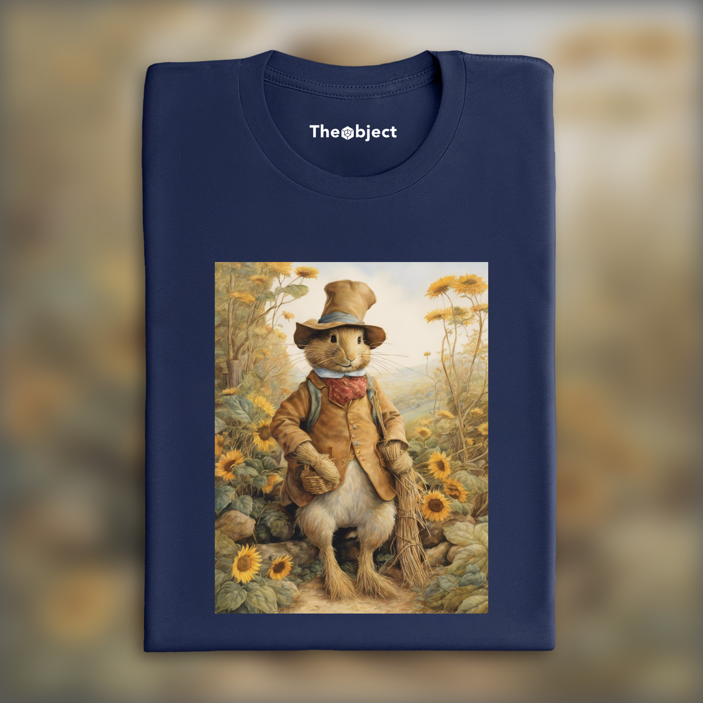 T-Shirt - Charming tales, delicate British watercolors, Scarecrow - 2280231038