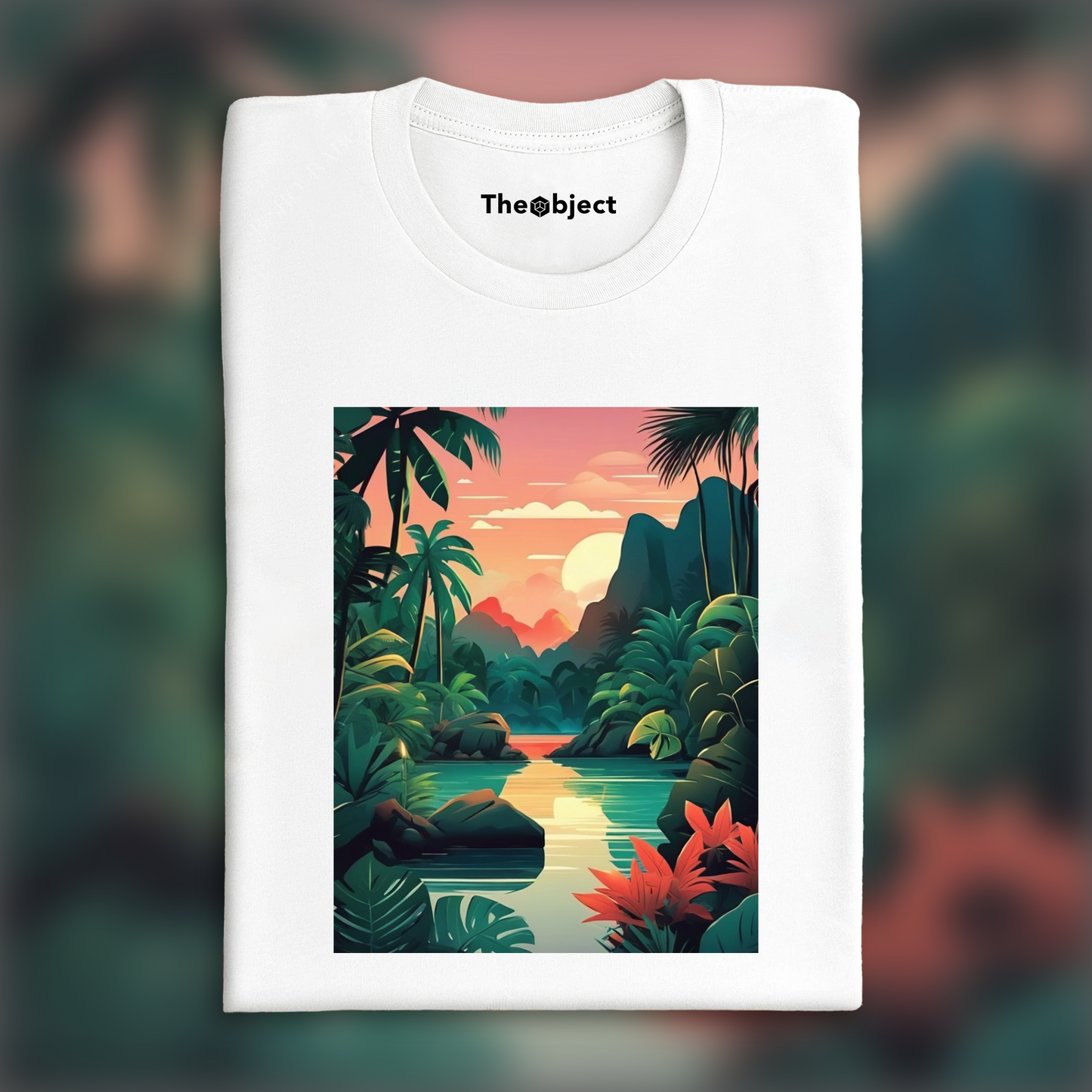 T-Shirt - Tropical Jungle, Candle - 2763106554