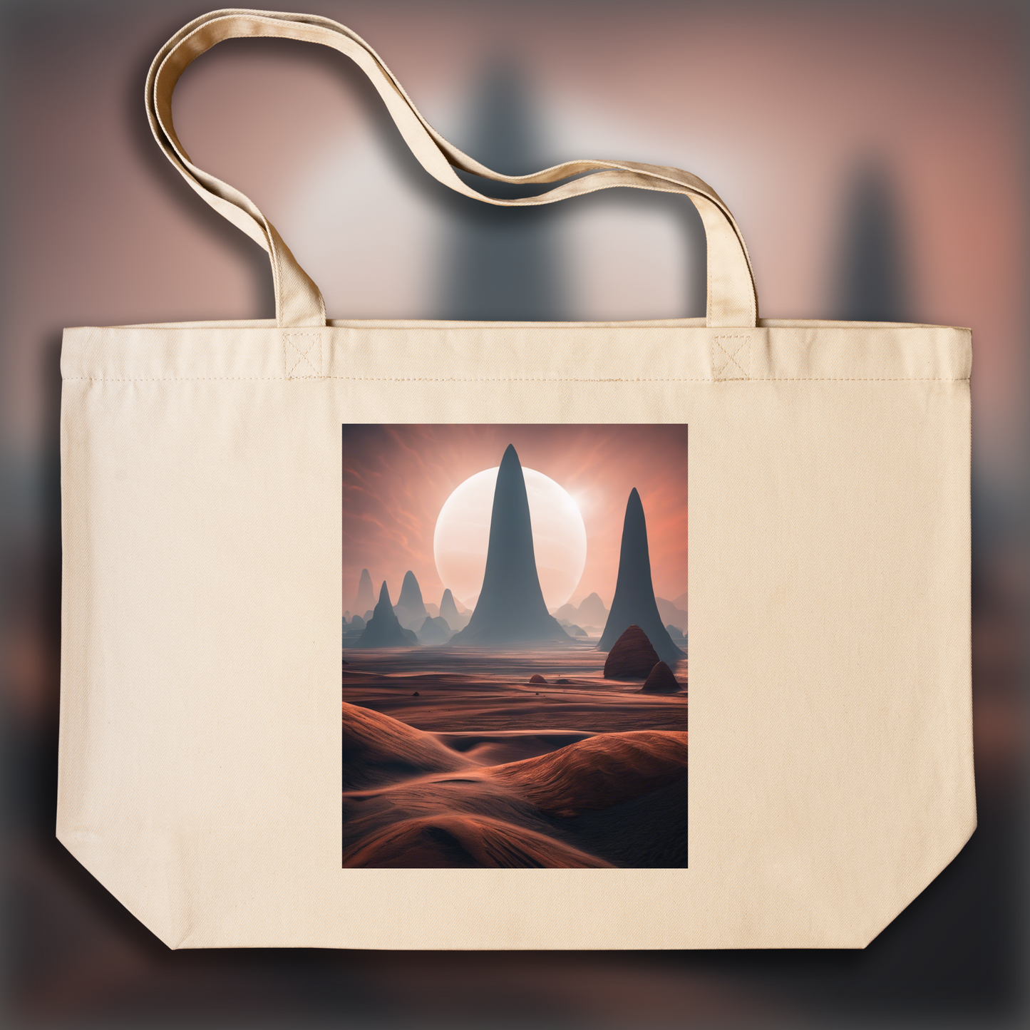 Tote bag - Paysage exoplanète - 2791403227