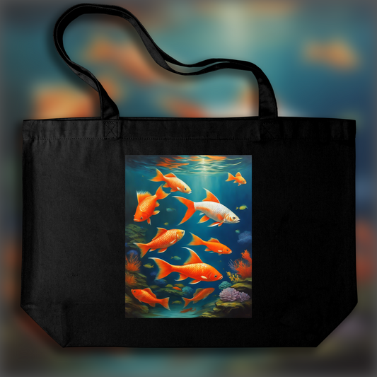 Tote bag - Magical realism, Fish - 958319950