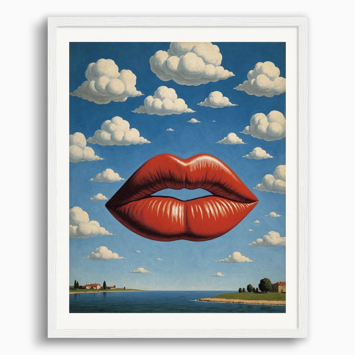 Poster: Belgian surrealism, Lips