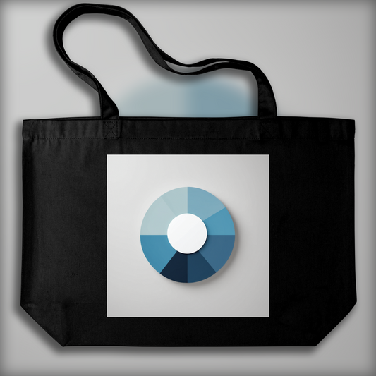 Tote bag - L'art du minimalisme, un cercle - 182454712