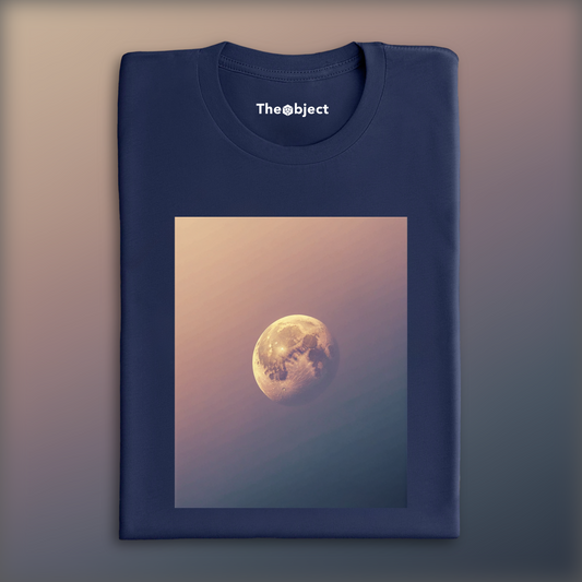 T-Shirt - Soothing Abstract Gradients, Moon - 2773646419