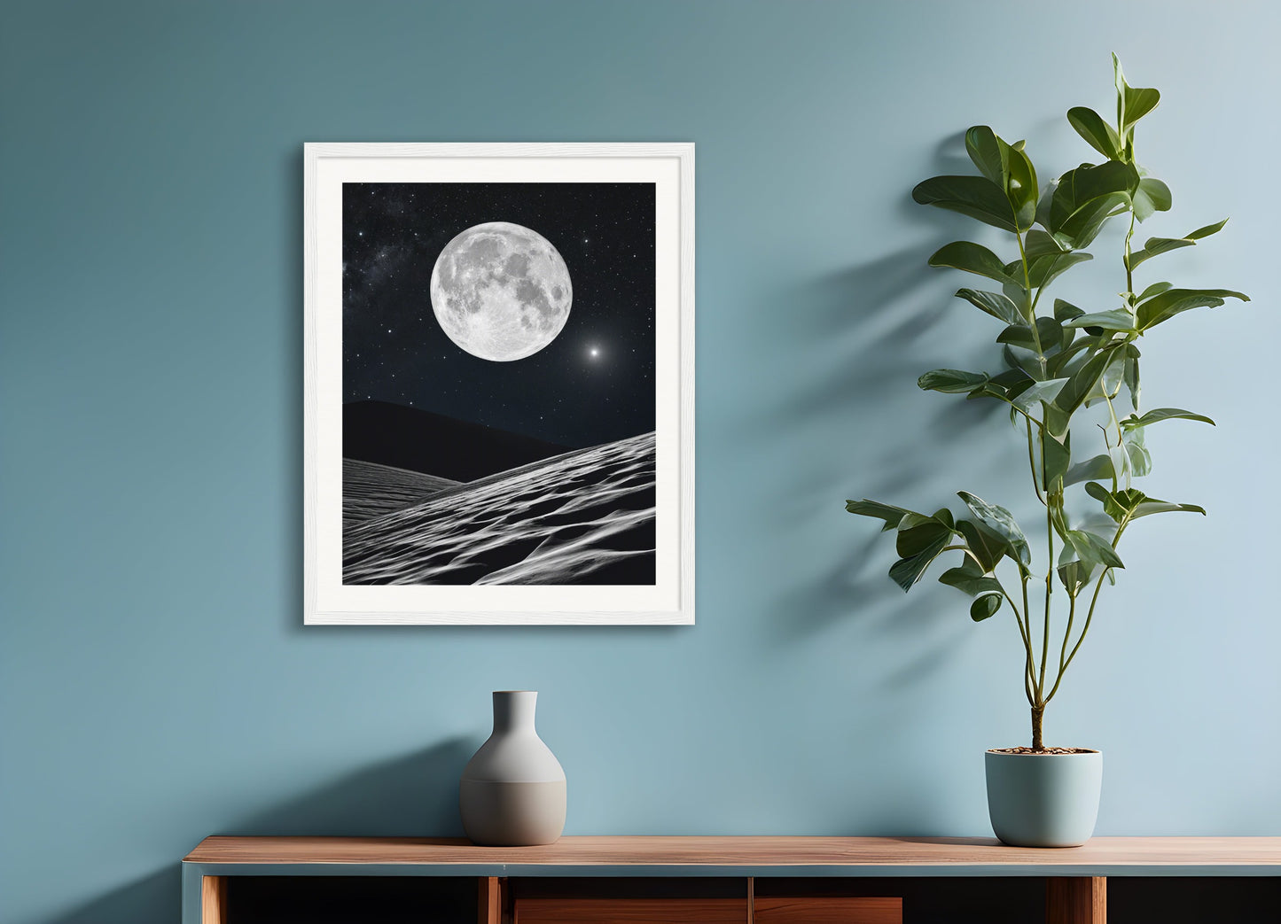 Poster with wood frame: , Astronomy