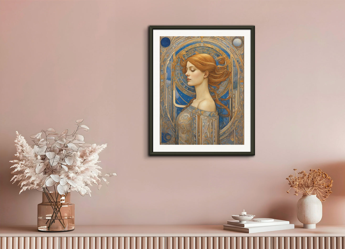 Poster with metal frame: Jan Toorop, 