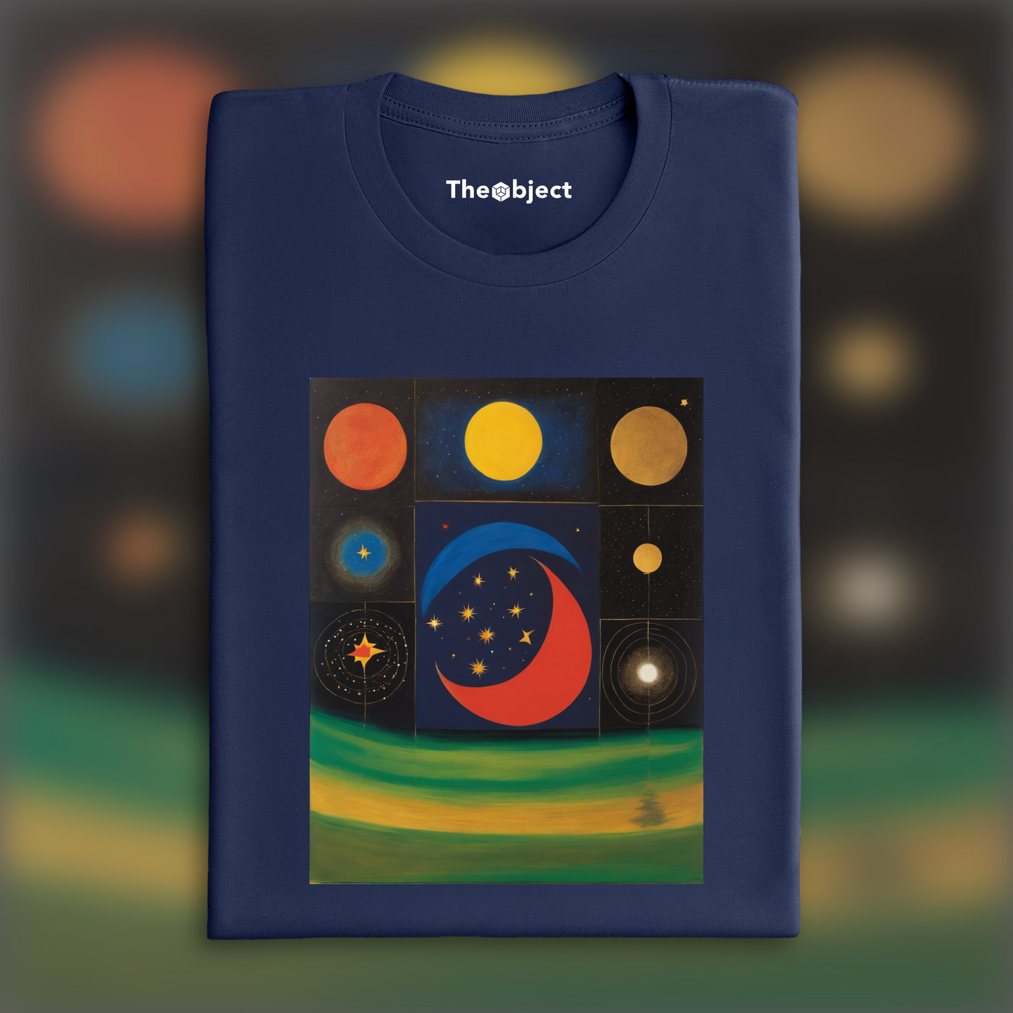 T-Shirt - Scottish Abstract Expressionism Painting, Astrology - 1564816952