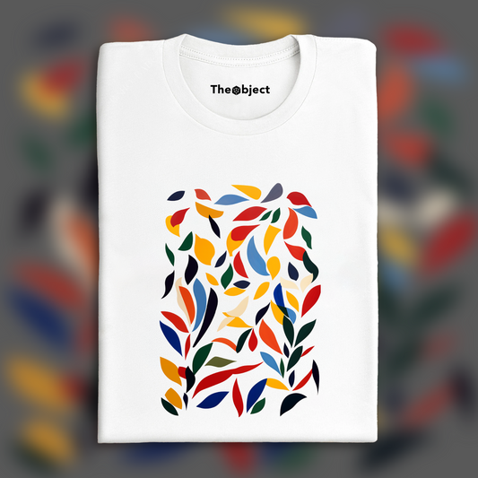 T-Shirt - Découpes colorées