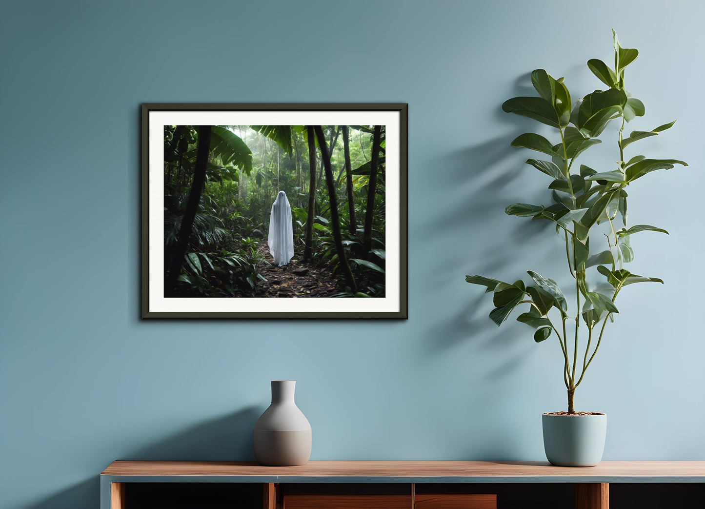 Poster with metal frame: Realistic photography, 