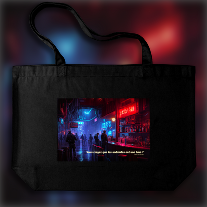 Tote bag - Croyez-vous que les androïdes ont une âme ? Philip K. Dick - 6812662608