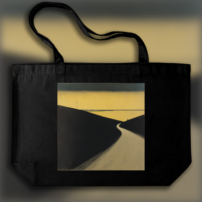 Tote bag - Belgian symbolism with haunting solitude, France - 582858371