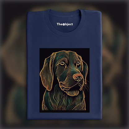 T-Shirt - Photolab luminescent neon, Dog - 39322614