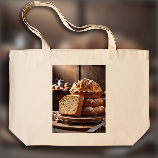 Tote bag - make bread, make bread - 1626999440