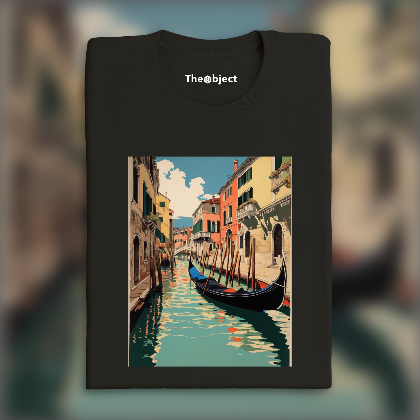 T-Shirt - Manga with analytical realism, Venice - 383180693