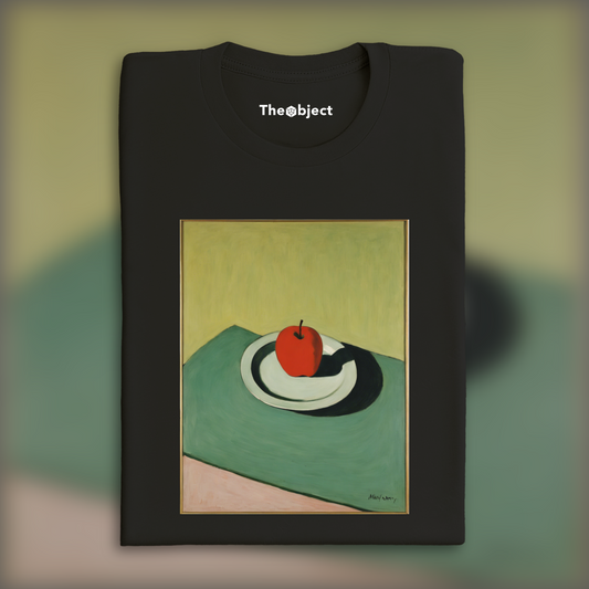 T-Shirt - Intimate American figurative, abstract trend, Apple - 1868741647