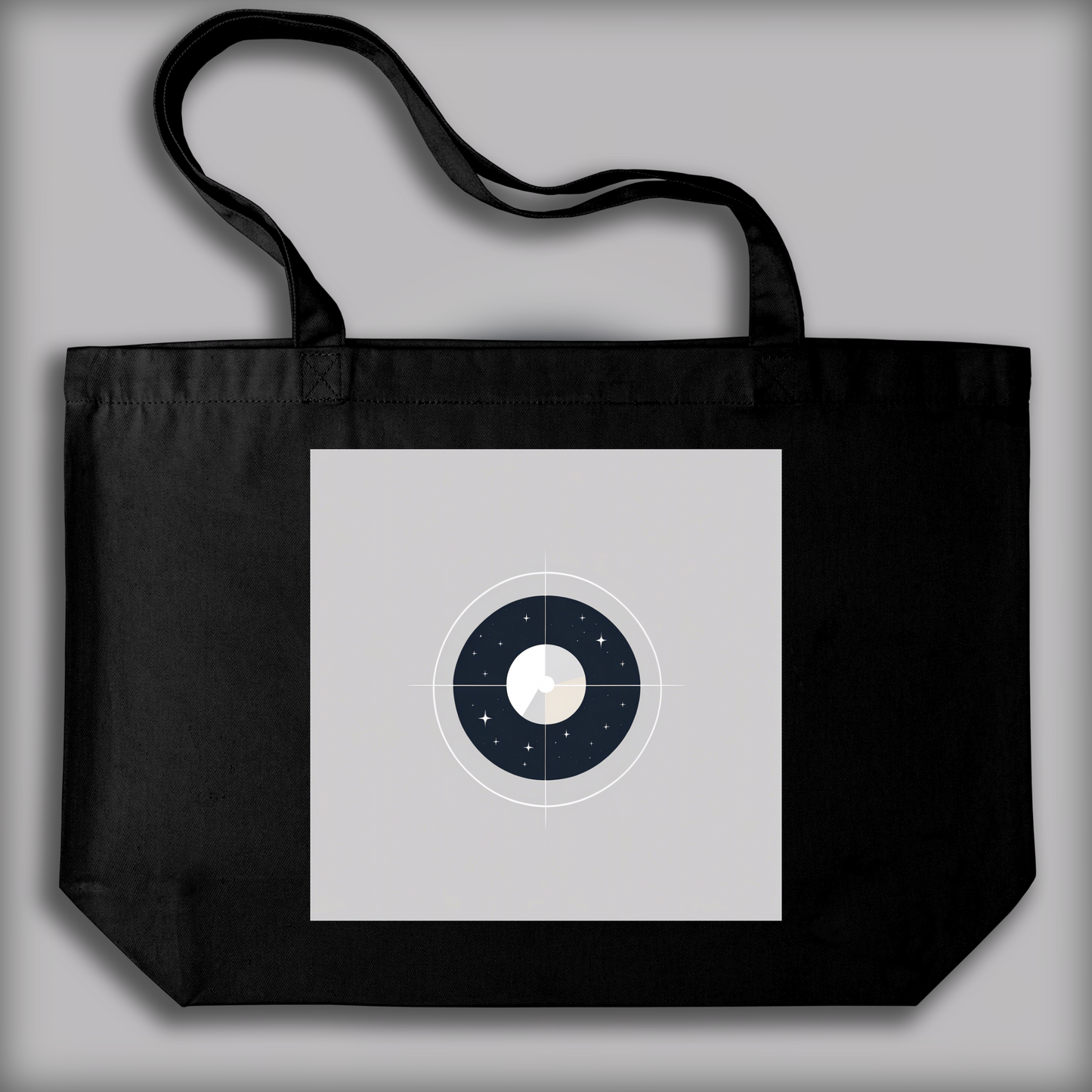 Tote bag - Art abstrait minimaliste, Astronomie - 3703941132