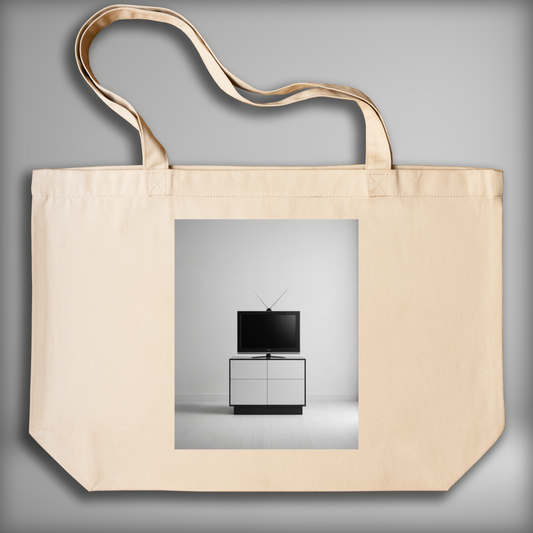 Tote bag - Minimalist abstract art, Television - 858174167