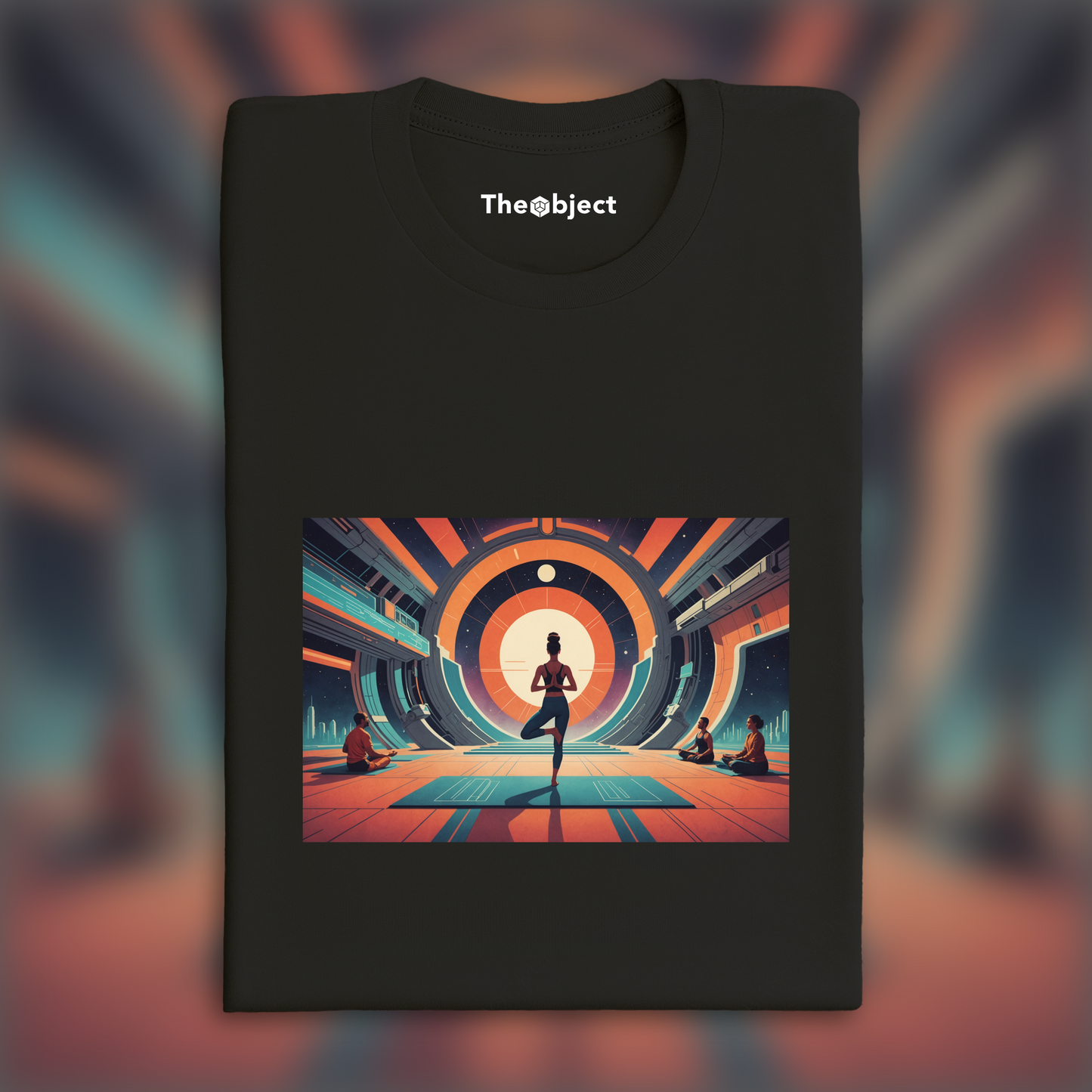 T-Shirt - Retro future, Yoga - 2642892099