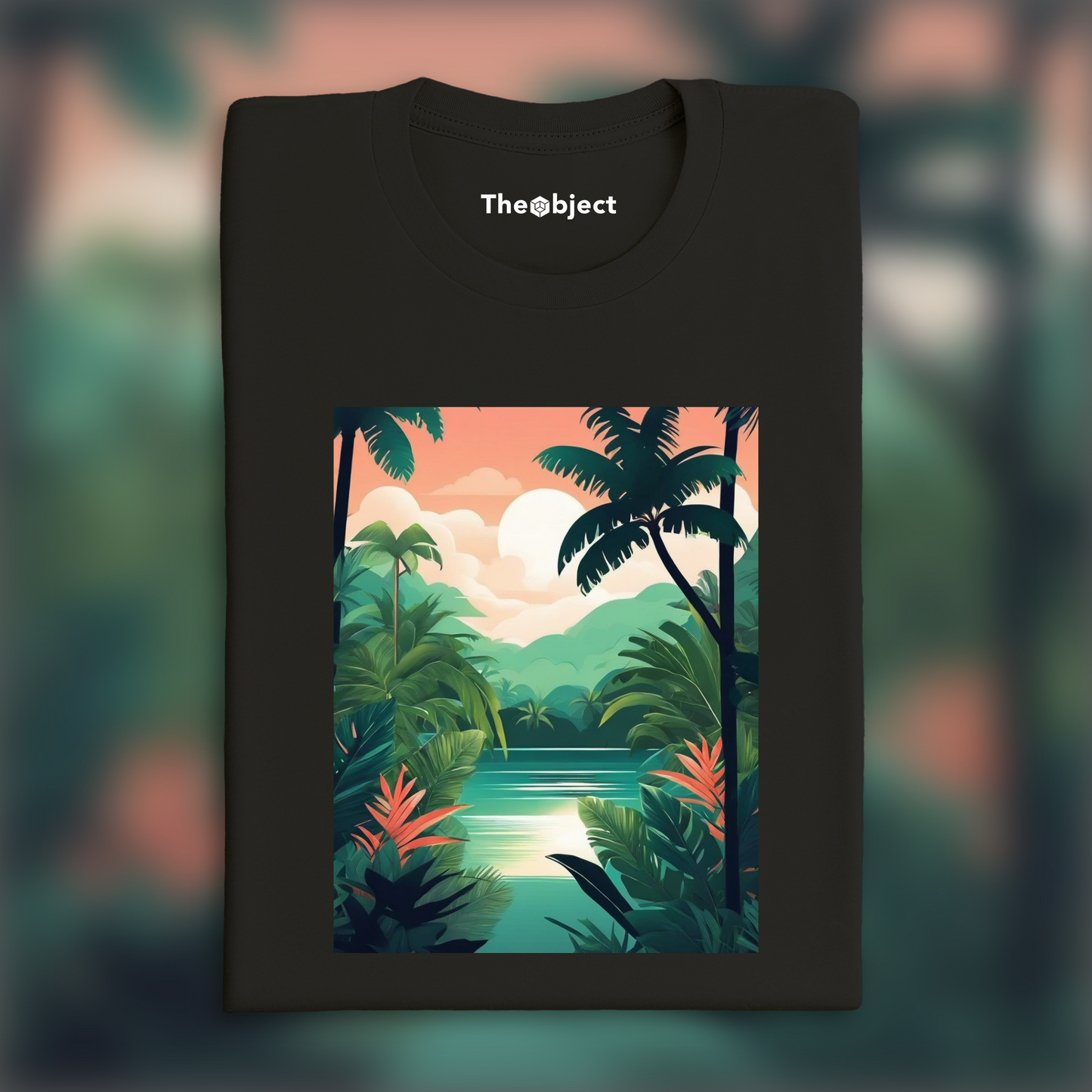 T-Shirt - Jungle tropicale, Yoga - 3099939597