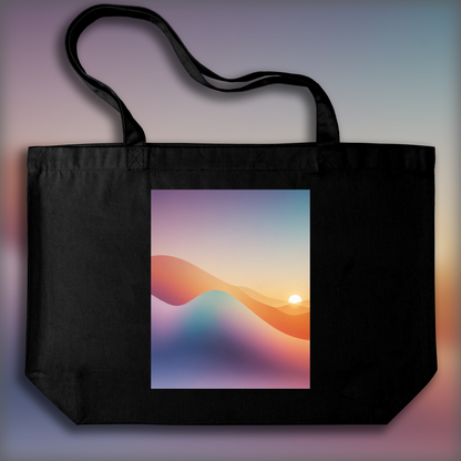 Tote bag - Soothing Abstract Gradients, Sunset  - 3406803208