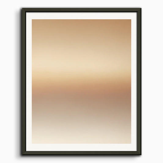 Poster: Soothing Abstract Gradients, beige sky