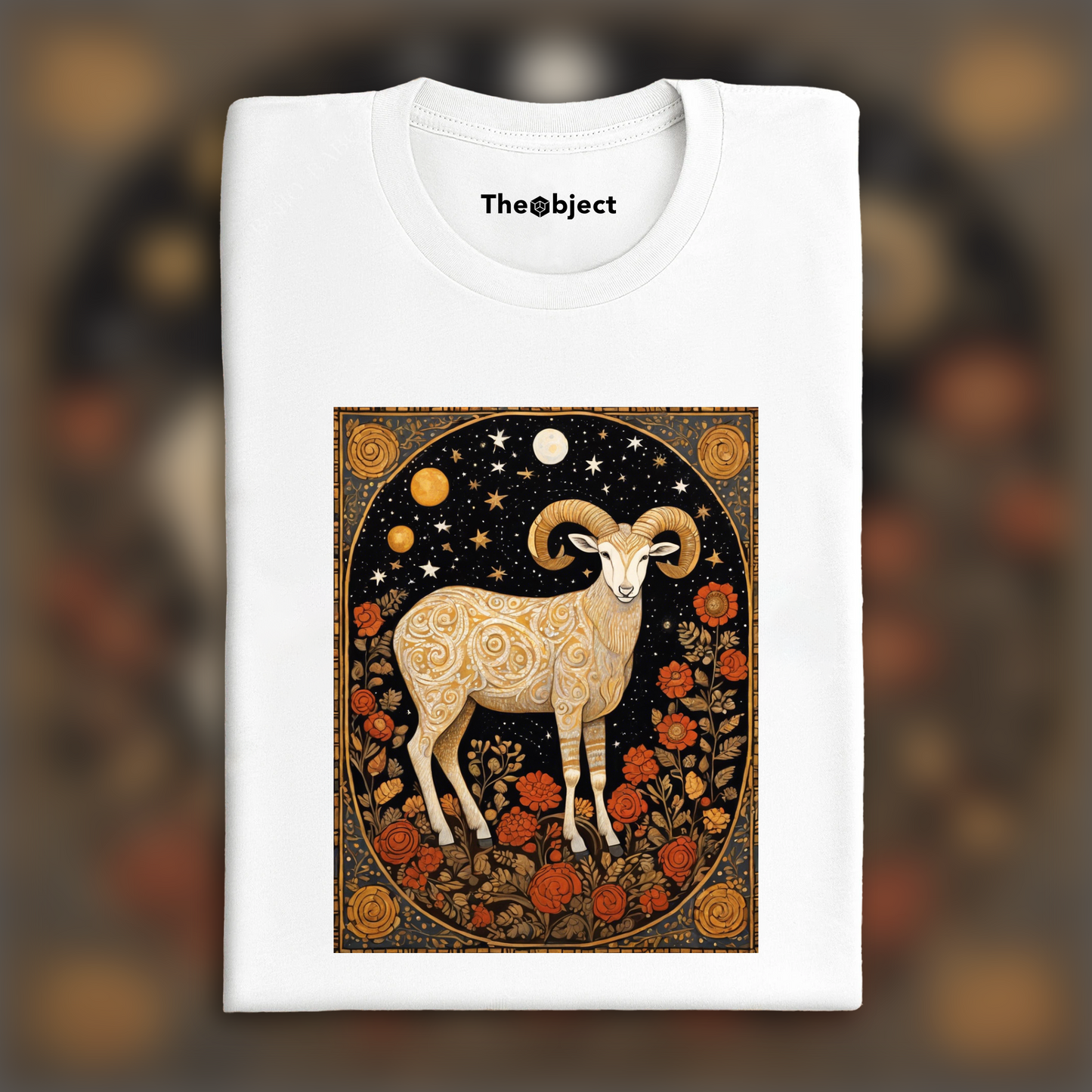 T-Shirt - Post-impressionisme contemporain américain, Astrology, Aries sign - 1874938988