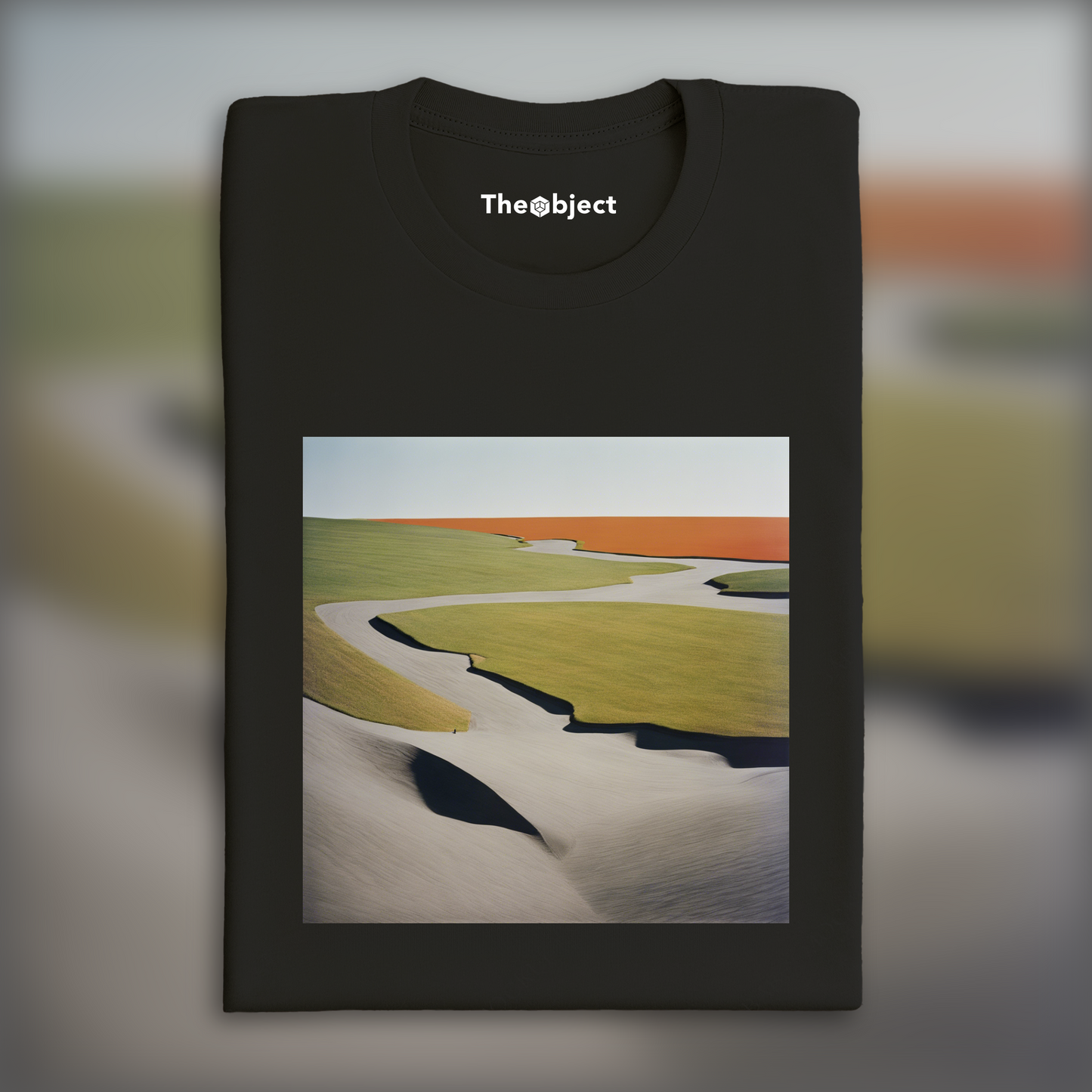 T-Shirt - Explorations abstraites urbaines, noir et blanc, Paysage - 133728495