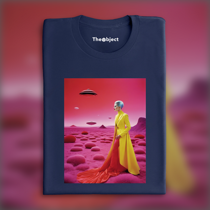 T-Shirt - Photographie britannique glamour et saturée, Paysage exoplanète - 1415544560