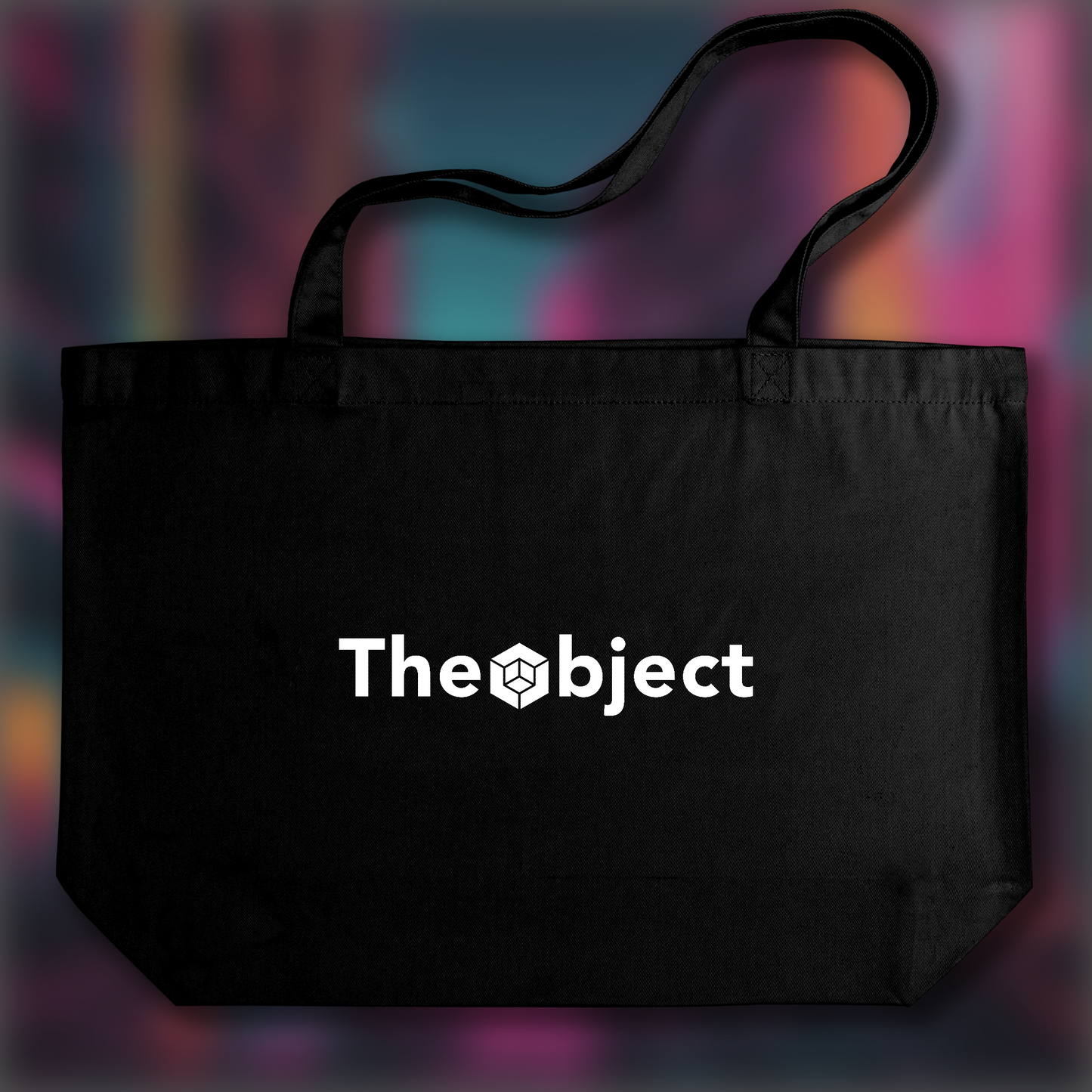 Tote bag - Neon punk, Brutalist architecture, city - 1369078049