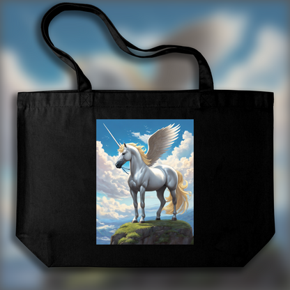 Tote bag - Japanese animation studio, Unicorn - 675632727