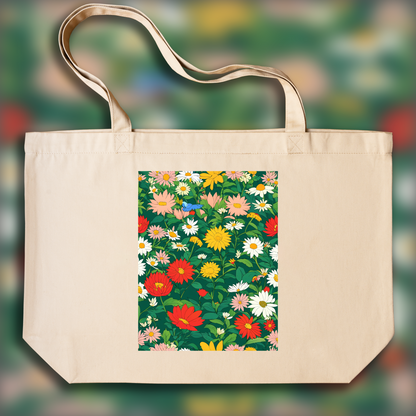 Tote bag - Japanese animation studio, Flower - 1635340970