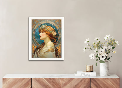 Poster: Alfons Mucha, Stars