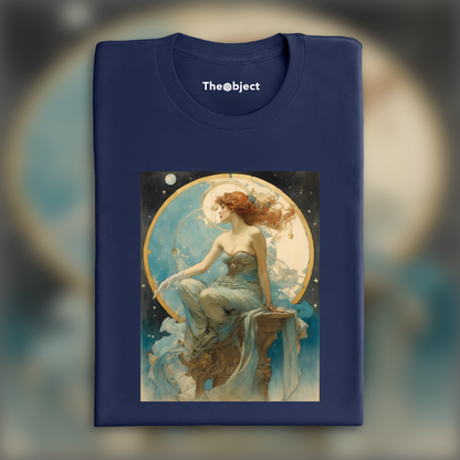 T-Shirt - Provocative Baudelairean scene, eroticism and macabre symbolism, Astrology, Aquarius sign - 2310600653