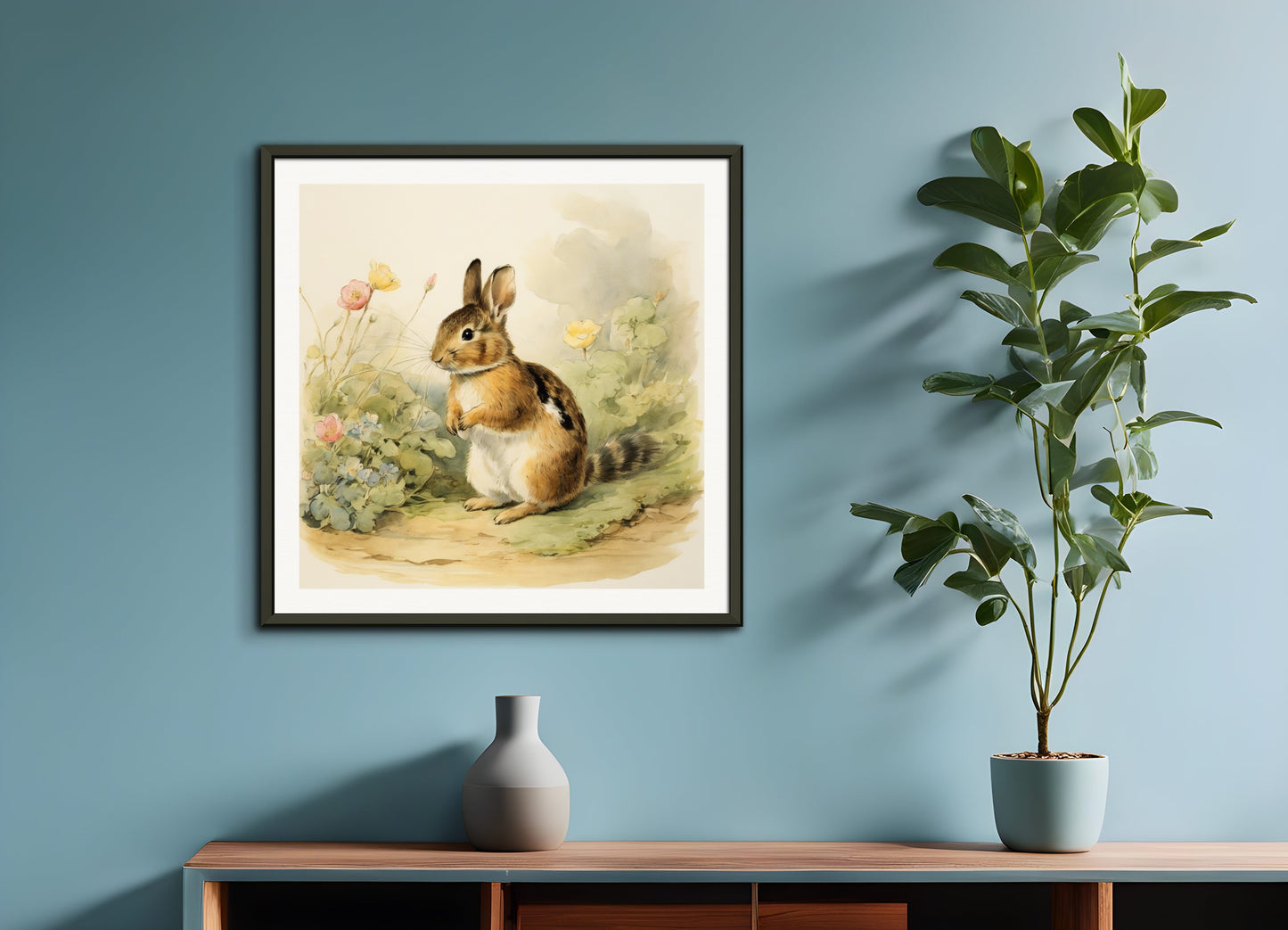 Poster with metal frame: Beatrix Potter, 