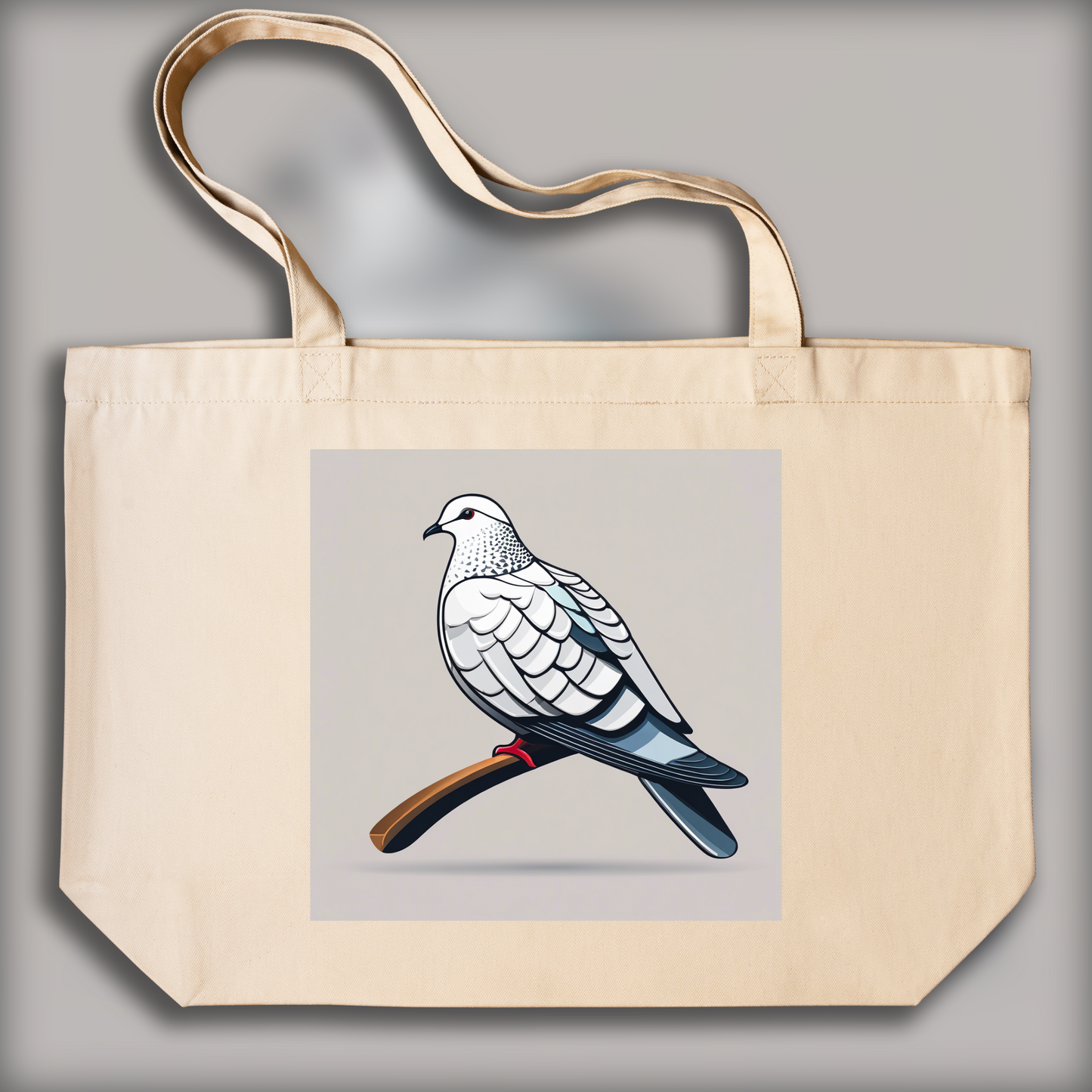 Tote bag - Flat icon, Dove - 3793157570