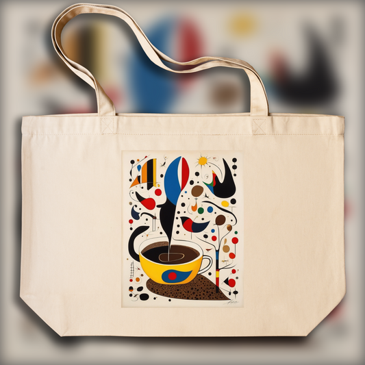 Tote bag - Catalan surrealist movement, Coffee - 1146813475