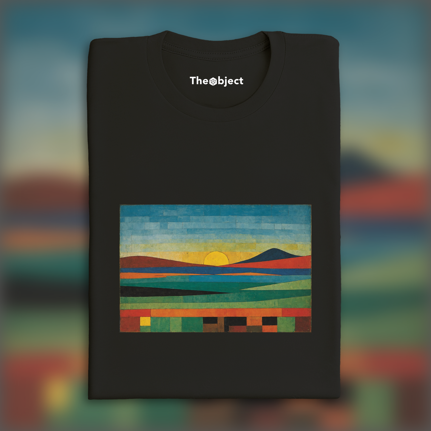 T-Shirt - Compositions abstraites aux formes fantaisistes, Paysage zen - 2998195337