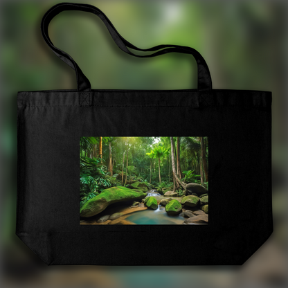 Tote bag - Jungle thaïlandaise , Plantes - 1619804144