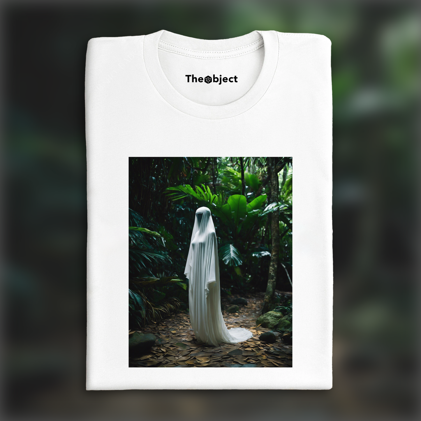 T-Shirt - Realistic photography, Ghost in the shell in the Seychelles - 2937654337