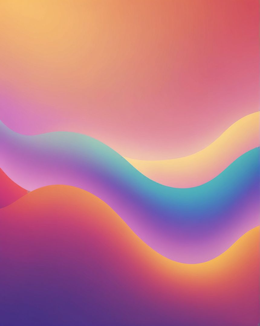 Image - Abstract gradient, warm, glowing ambiance - 1888027095