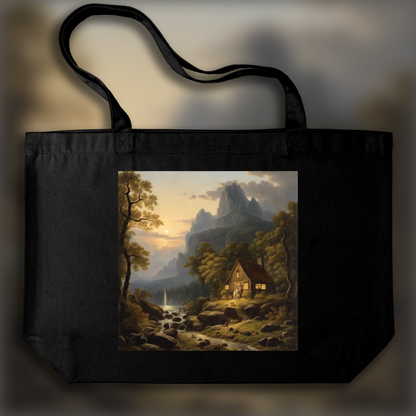 Tote bag - Romantic landscapes, natural beauty and spiritual depth, Gems - 2668816547