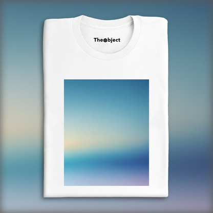 T-Shirt - Soothing Abstract Gradients, blue sky - 994129887