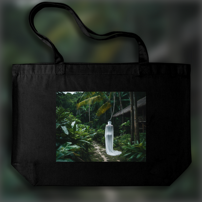 Tote bag - Realistic photography, Ghost in the shell in the Seychelles - 4015657968