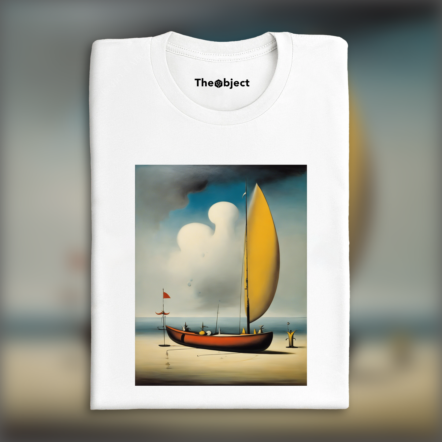 T-Shirt - Enigmatic surrealism, Kayak - 1377717376