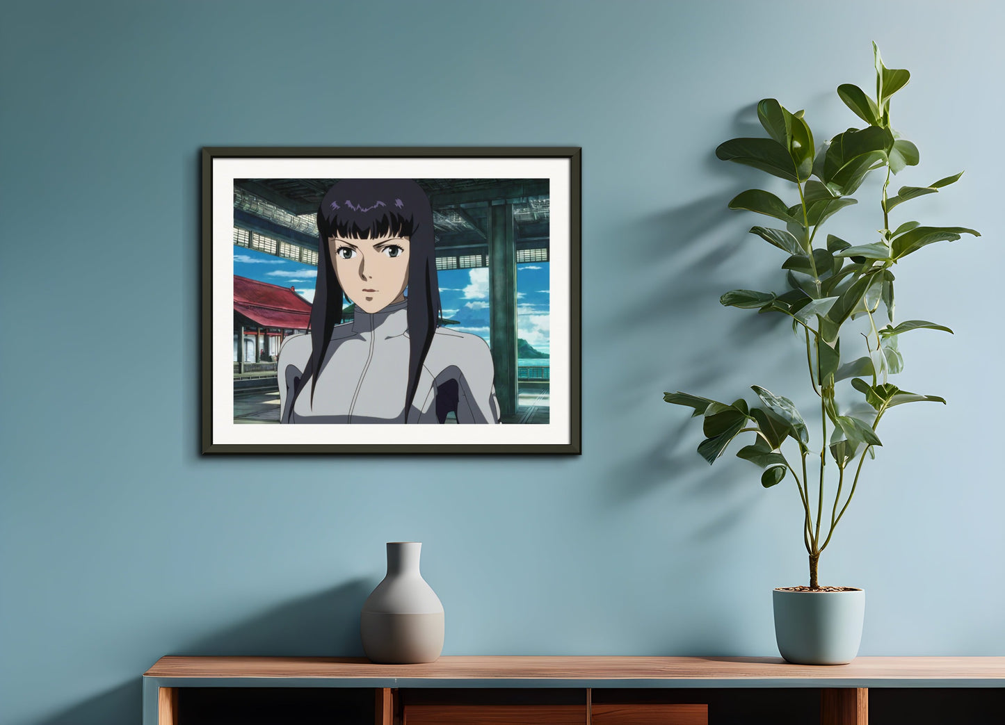 Poster with metal frame: Ghost in the Shell, 